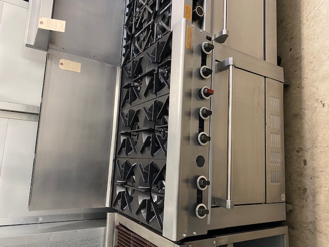 US Range 6 Burner Range