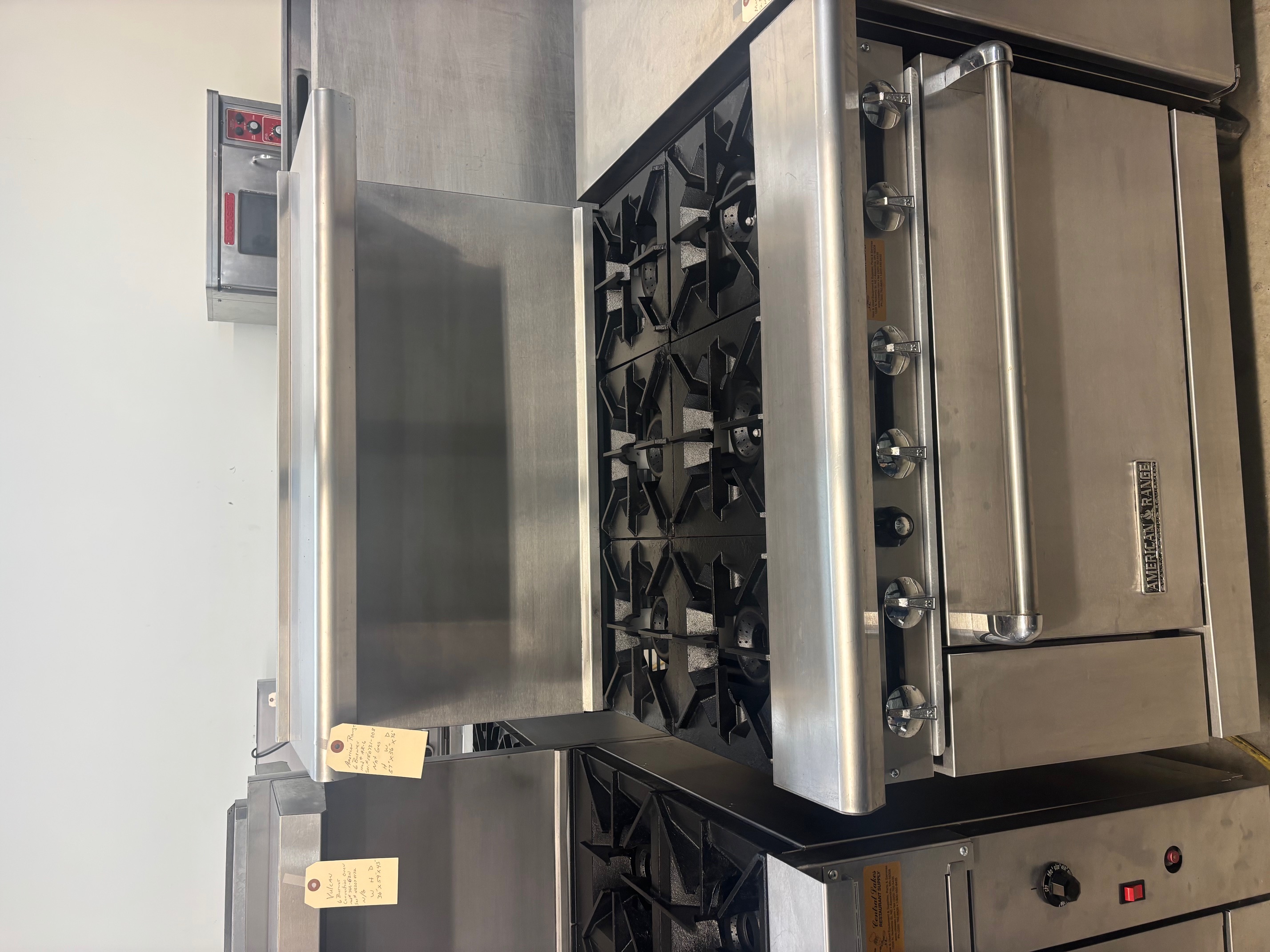 American Range 6 Burner